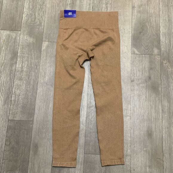 Womens  NWT JoyLab High Rise Ribbed Seamless Yoga Gym Stretch Leggings‎ - Picture 1 of 8